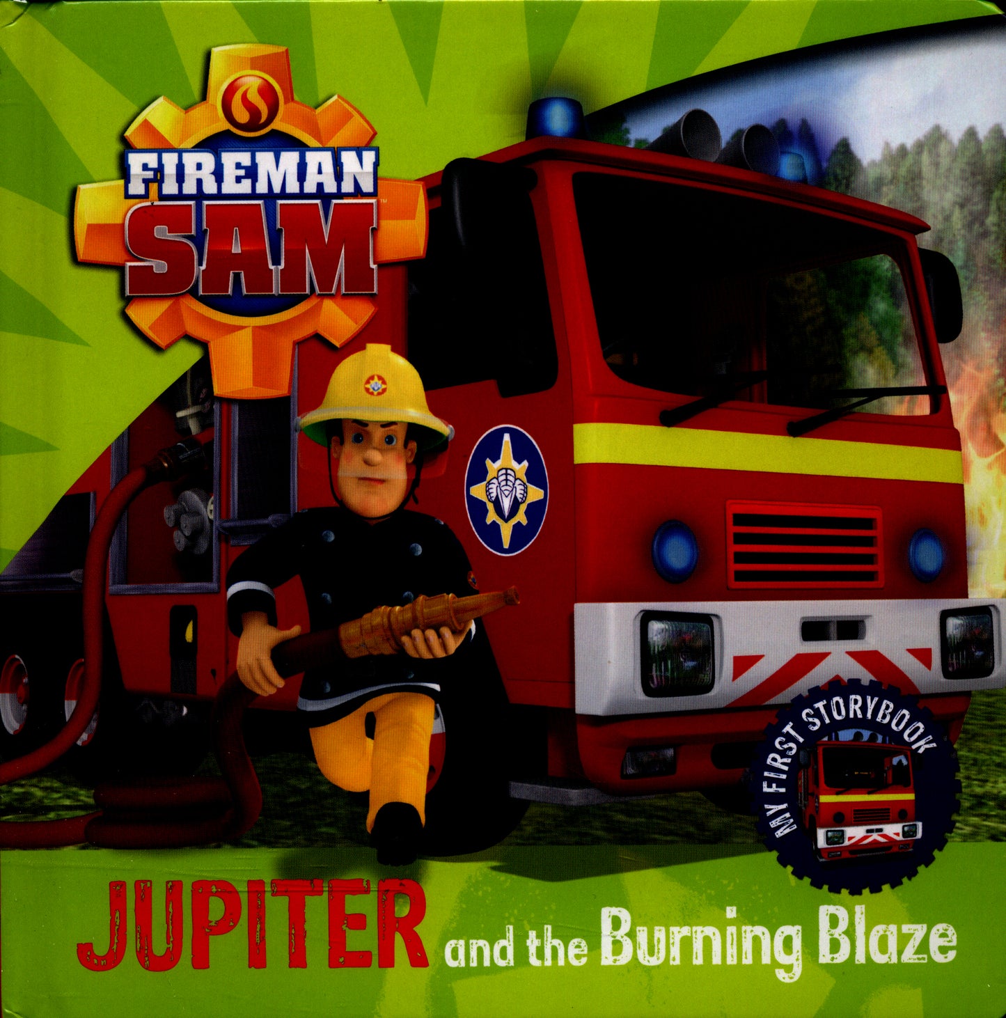 Jupiter and the burning blaze (BOARDBOOK)