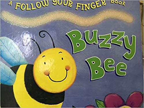 Buzzy Bee (Glitter) (Follow Your Finger S.) Board Book