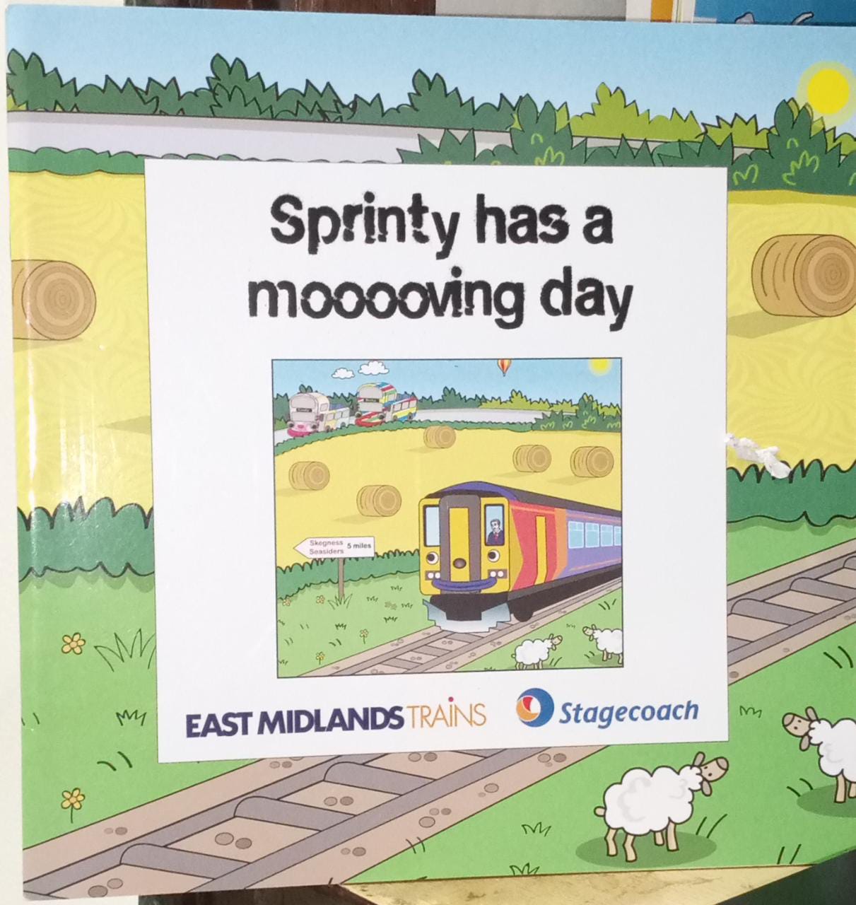 Sprinty Has a Mooooving day