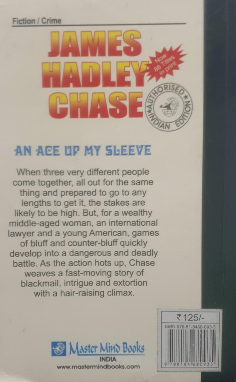 An Ace Up My Sleeve by James Hadley Chase