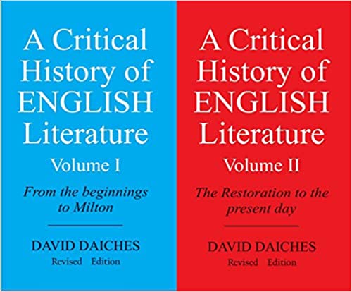 A Critical History Of English Literature - Volume I & Ii (combo Pack)