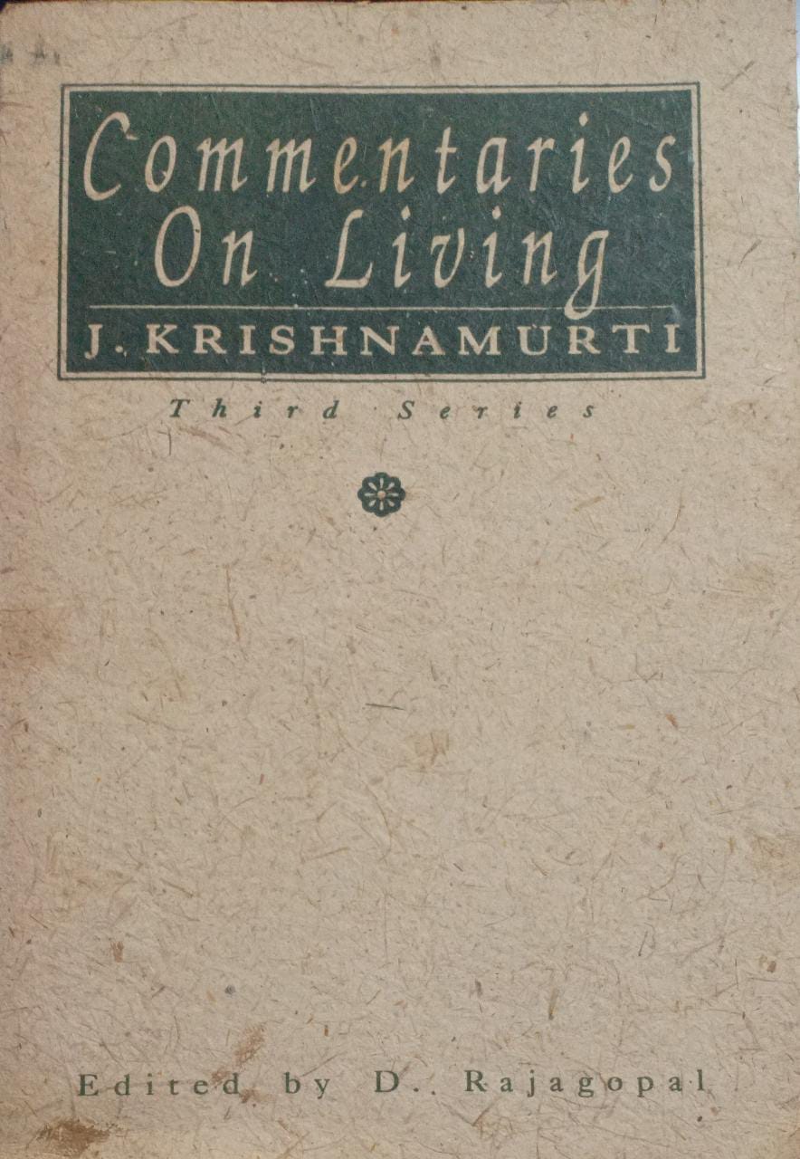 Commentaries On Living