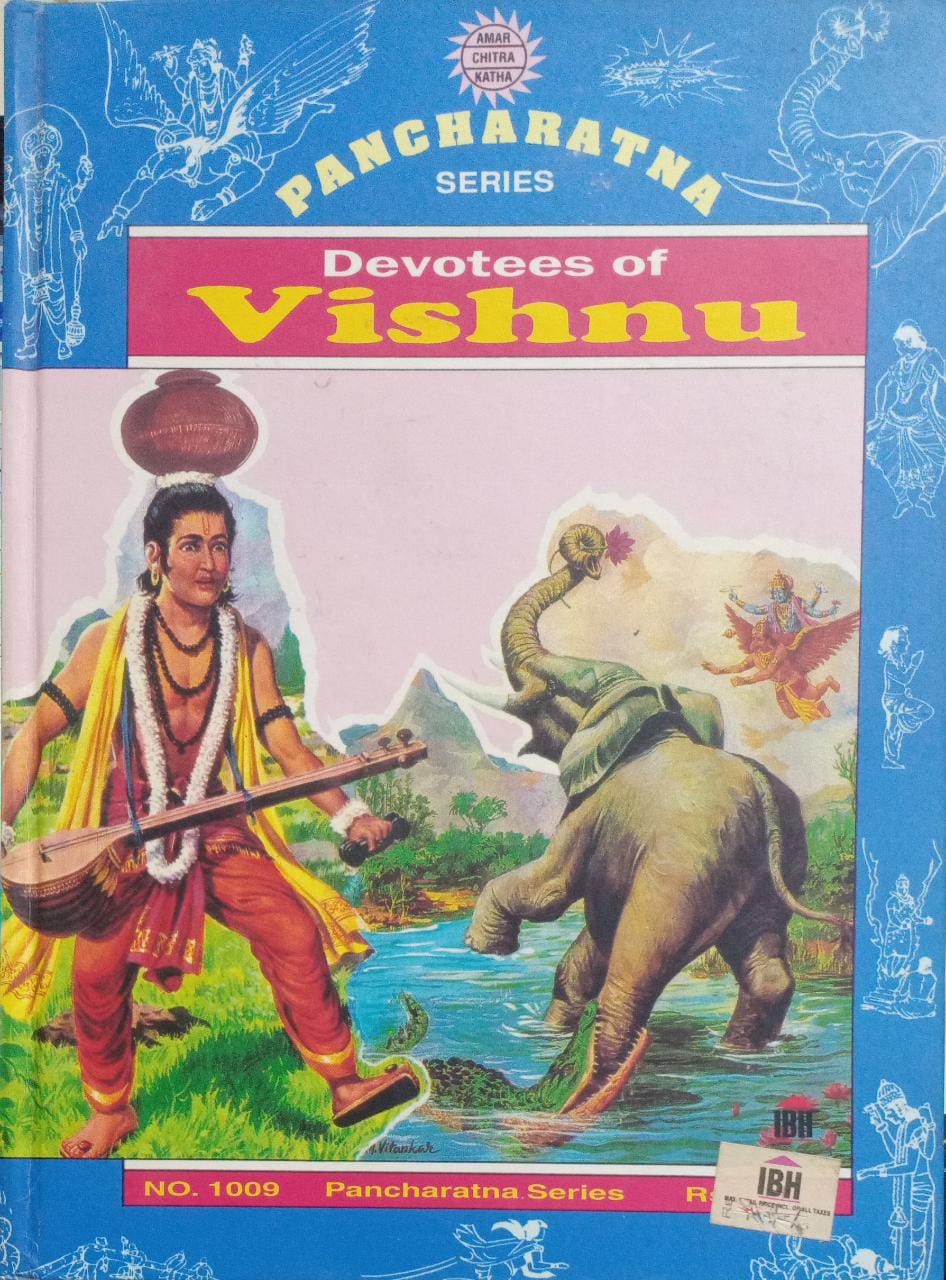 Devotees of Vishnu (1009) (Hardcover) (AMAR CHITRA KATHA) [GRAPHIC NOV – Best Of Used Books