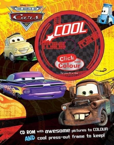 Disney Pixar The World Of Cars - Cool Click And Colour with CD