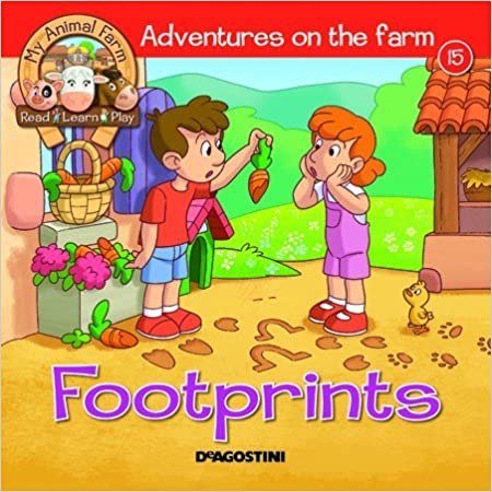FOOTPRINTS My Animal Farm Adventures on the Farm 15 (HARDCOVER)