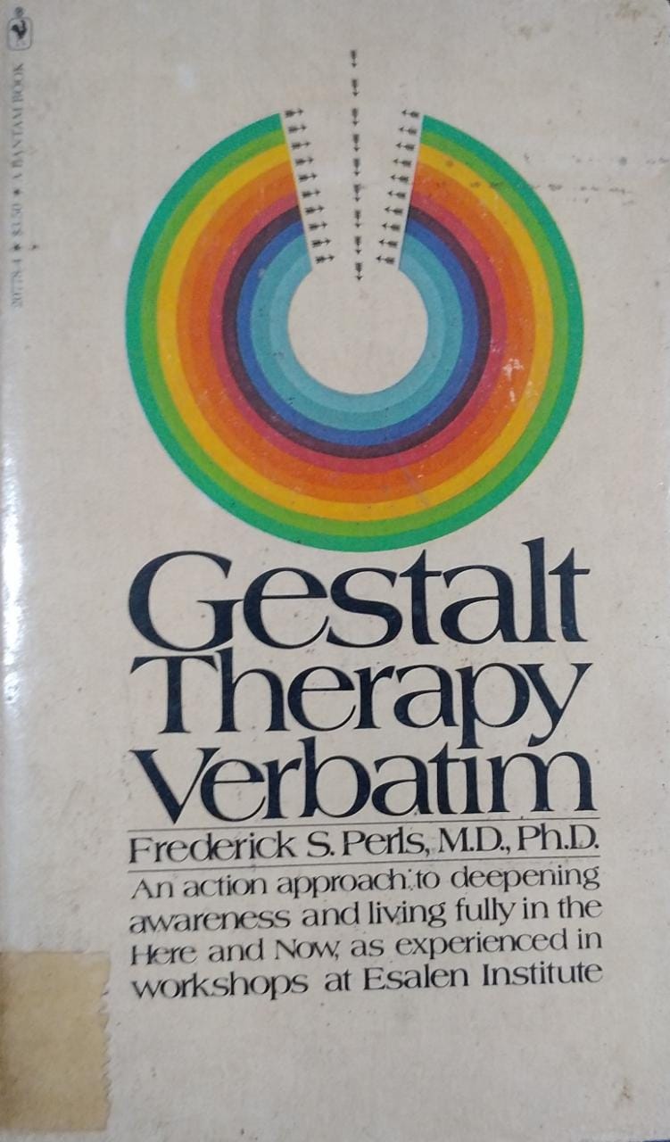 Gestalt Therapy Verbatim