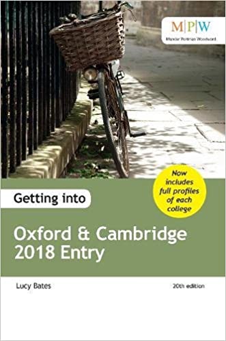 Getting into Oxford & Cambridge 2018 Entry (RARE BOOKS)