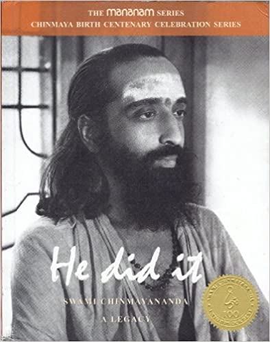 He Did It (The Mananam Series) by Swami Chinmayananda (RARE BOOKS)