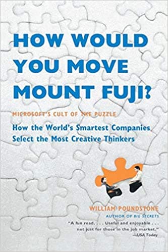 How would you move mount fuji? (rare books)