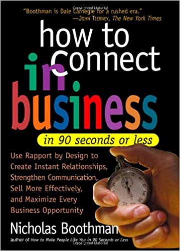 How to Connect in Business {HARDCOVER} (RARE BOOKS)