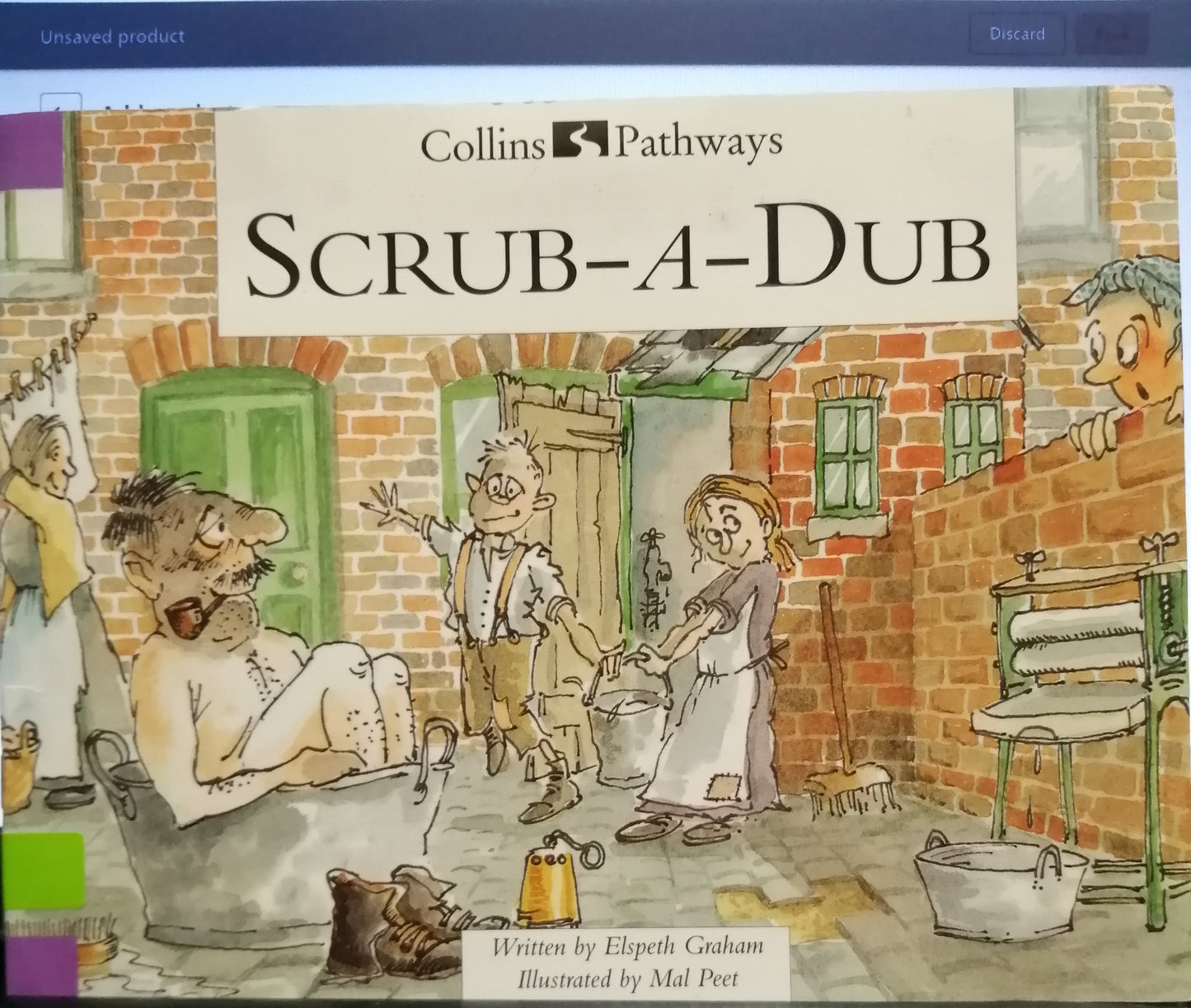 Collins Pathways: Stage 4: Set E: Scrub-a-dub