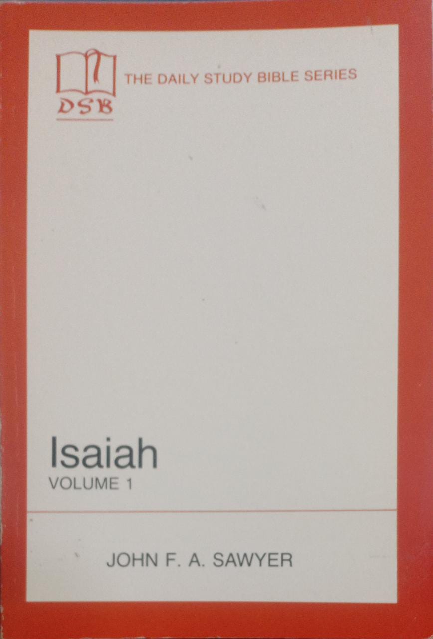 Isaiah, Volume 1 (RARE BOOKS)