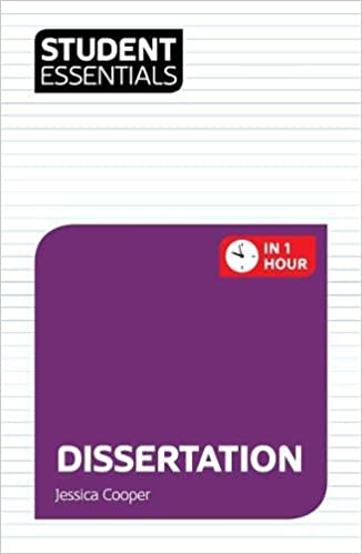 Student essentials: dissertation