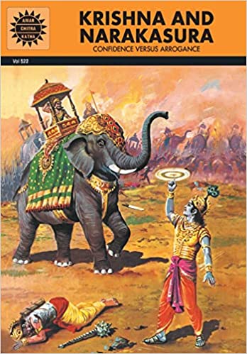 Krishna And Narakasura (Amar Chitra Katha)