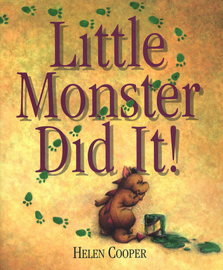Little Monster Did It! (HARDCOVER)