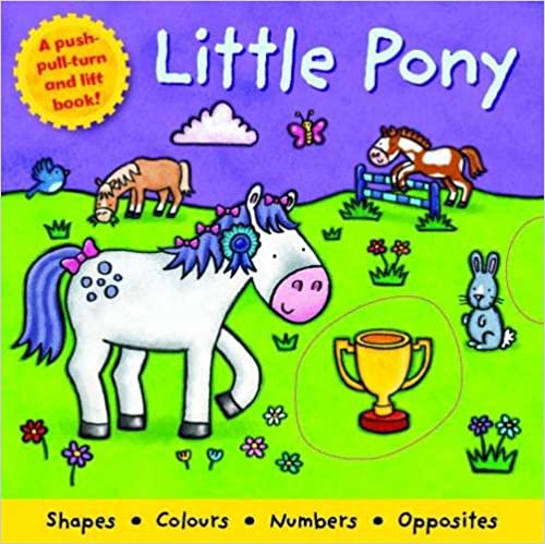 Little Pony (Board Book) (Push-pull-turn and lift book)