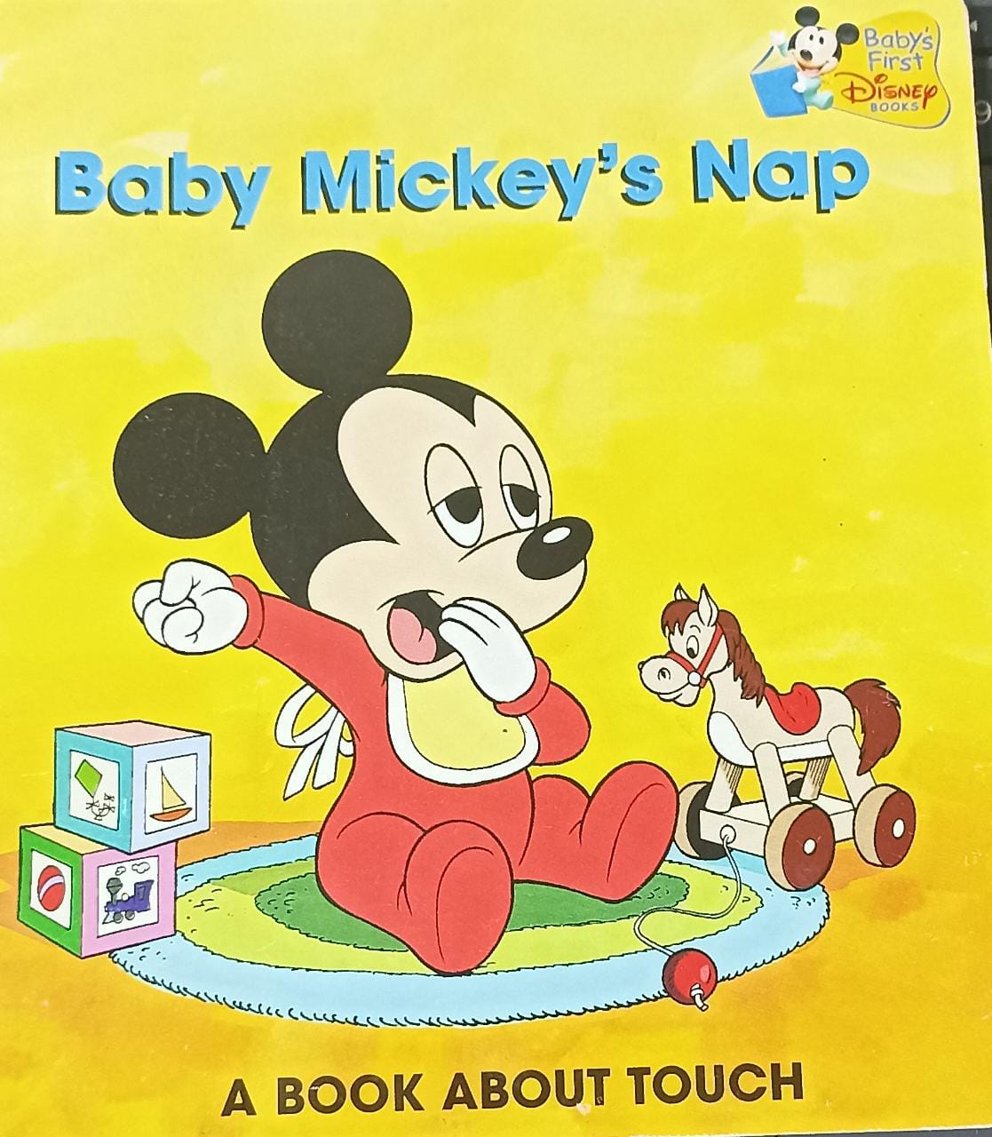 Baby Mickey's Nap: A Book about Touch (BOARDBOOK)