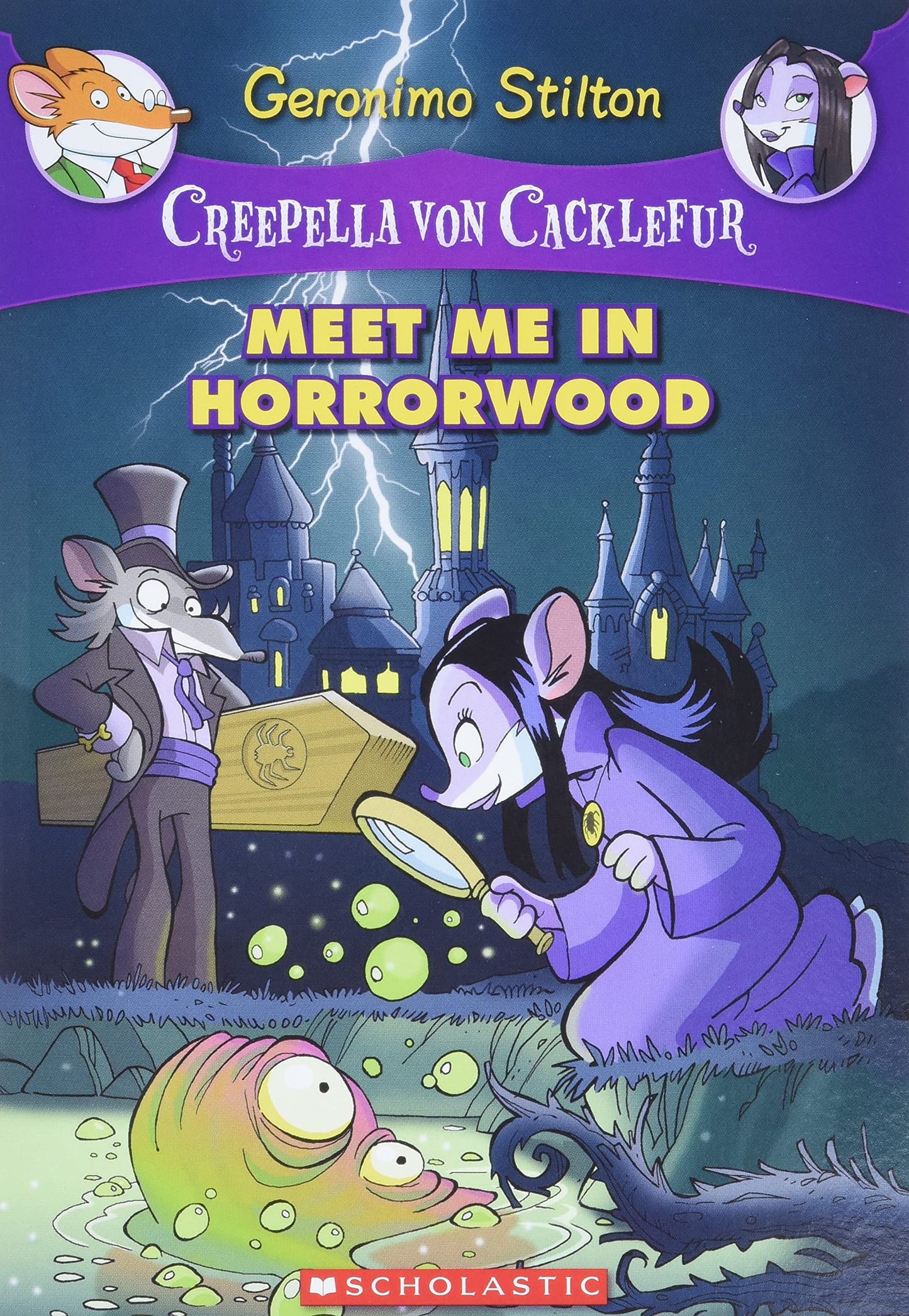 Creepella von cacklefur: Meet me in horrorwood 02 by Geronimo Stilton