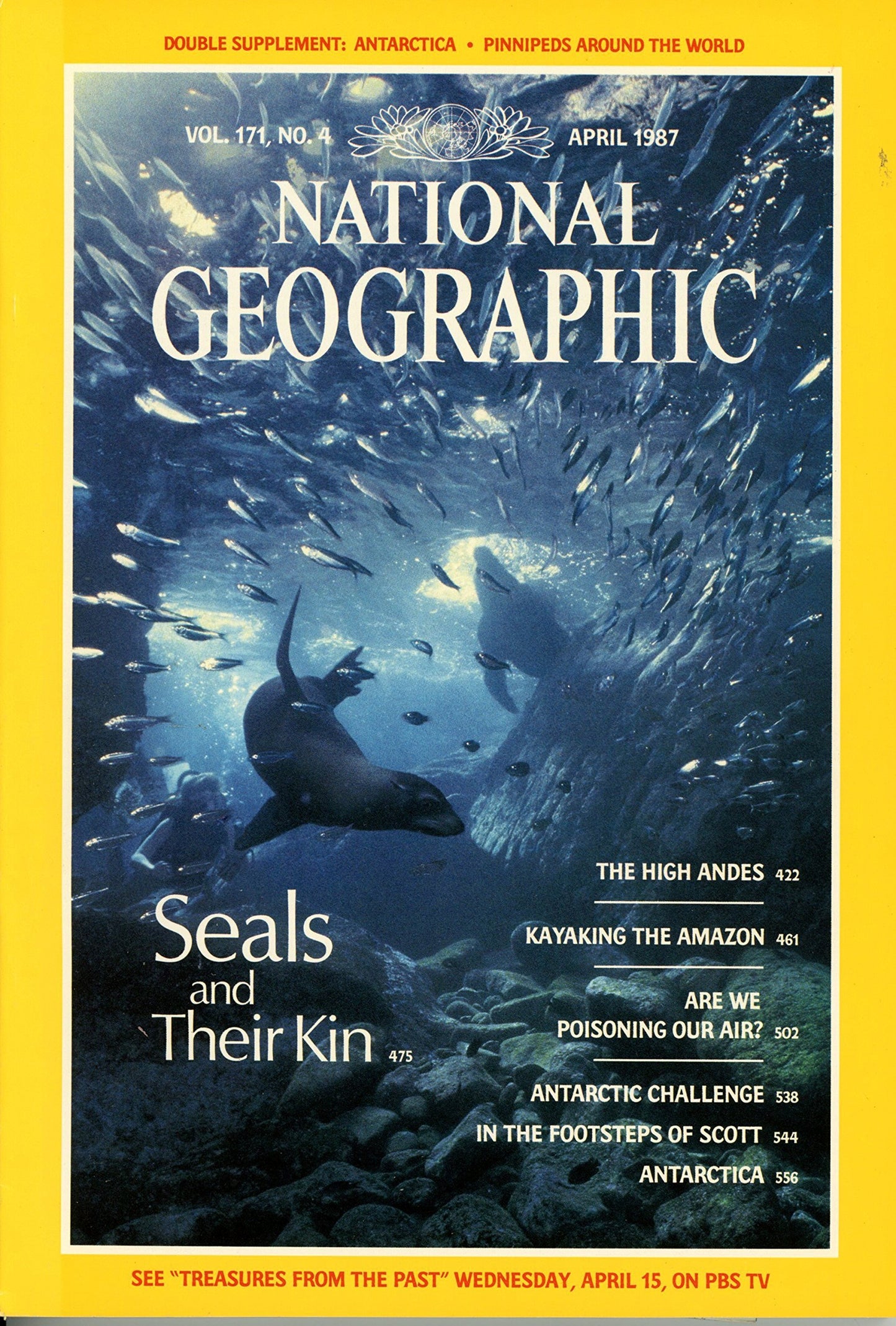 National Geographic MAGAZINE APRIL 1987