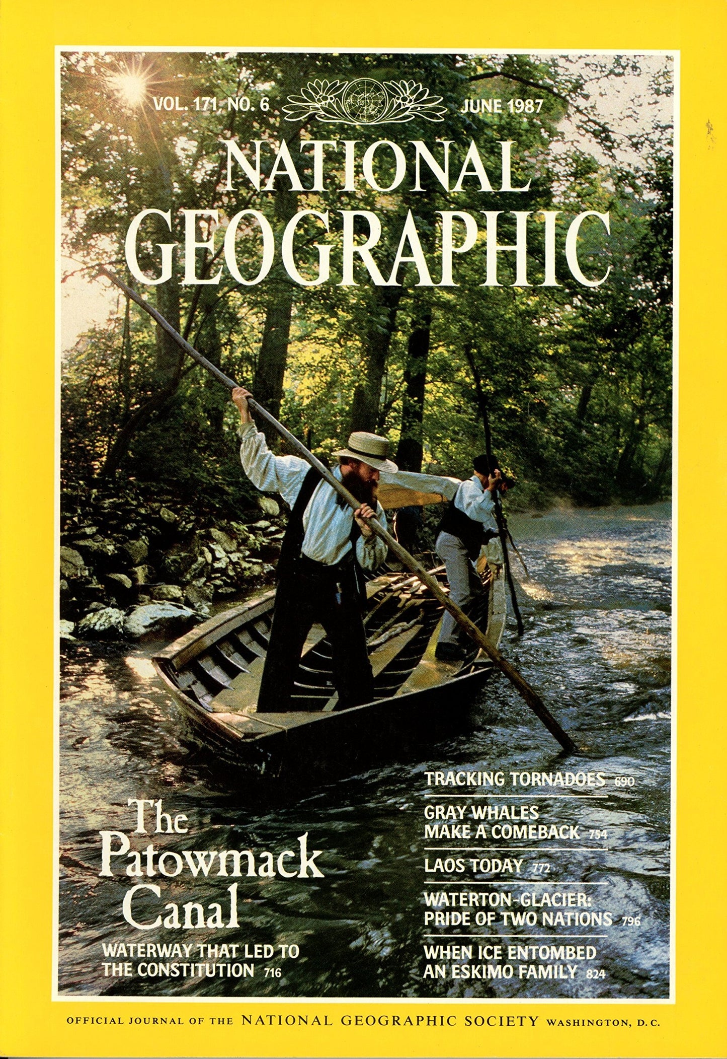 National Geographic Magazine June 1987