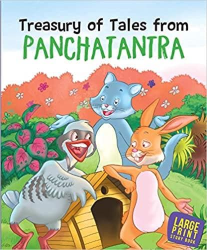 Large Print: Treasury of Tales from Panchatantra Hardcover