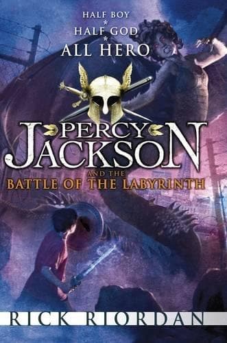 Percy jackson and the battle of the labyrinth by Rick Riordan