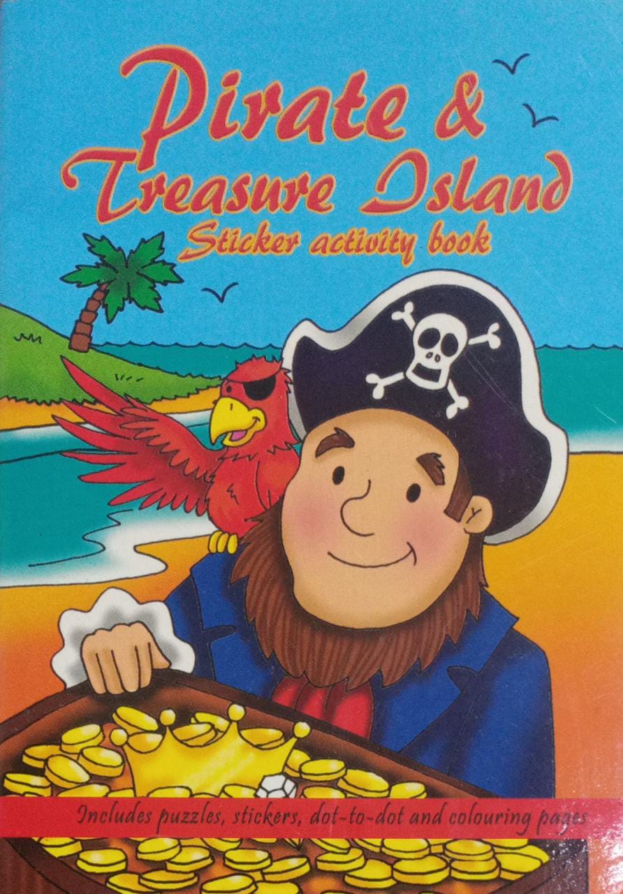 Pirate Treasure Island Sticker Activity Book