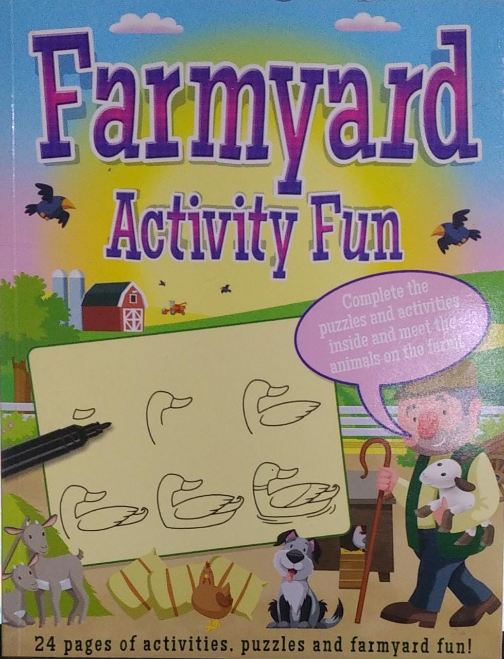 Puzzle And Farmyard Activity Fun