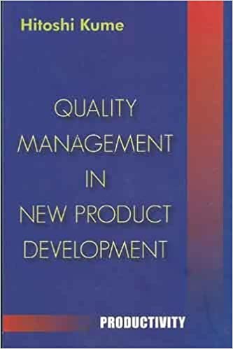 Quality Management in New Product Development