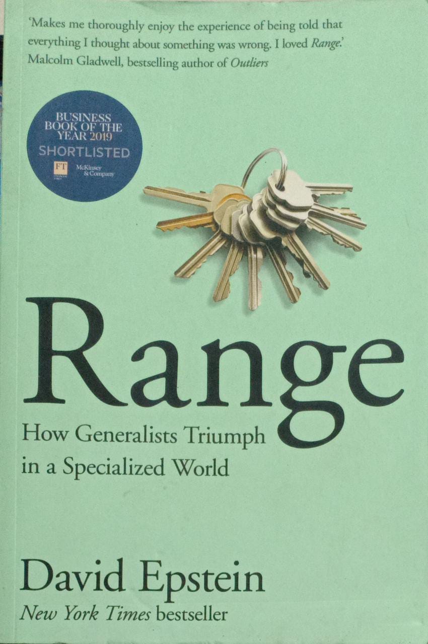 Range by David Epstein (RARE BOOKS)