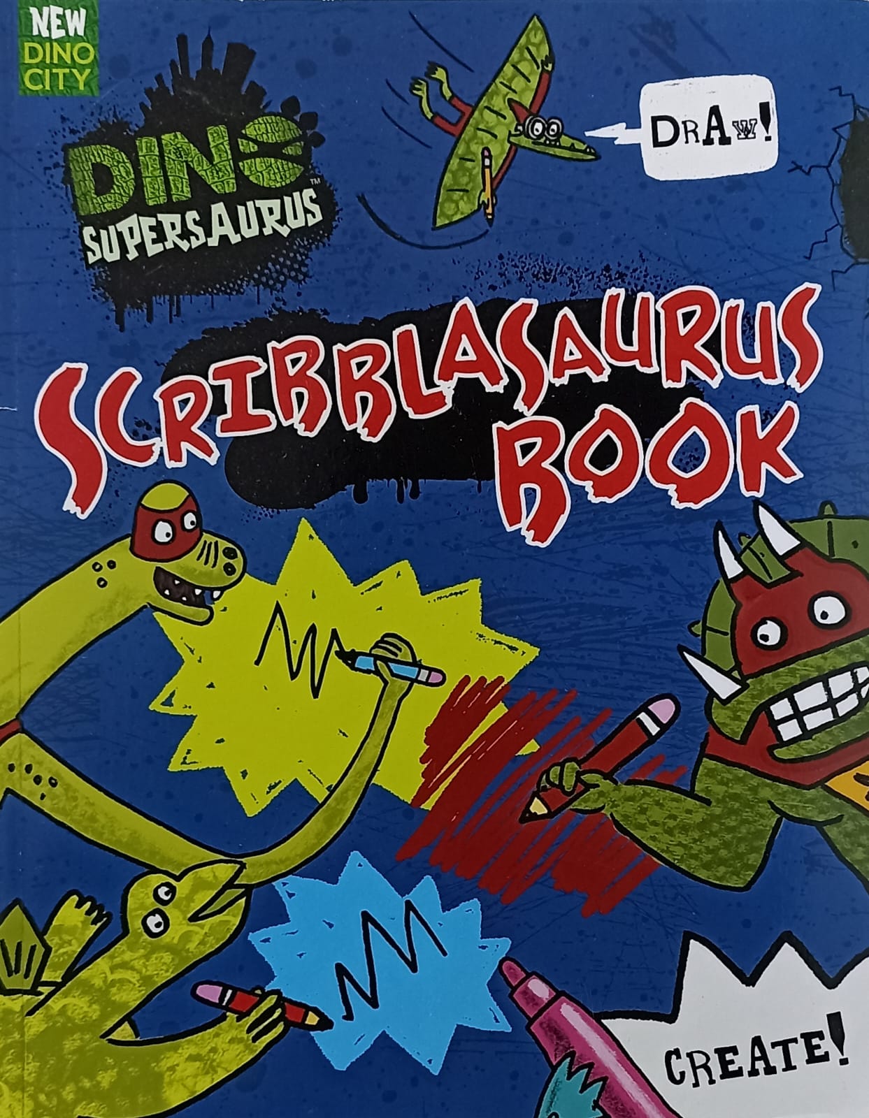 SCRIBBLASAURUS BOOK