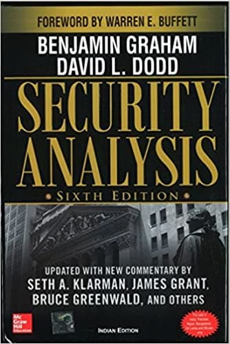 Security Analysis [HARDCOVER]