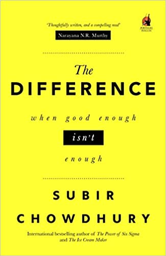 The difference: when good enough isn't enough