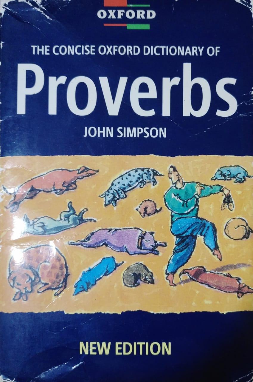 The concise oxford dictionary of proverbs (rare books)