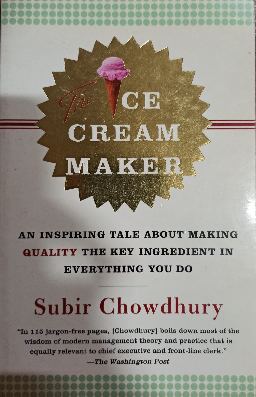 The ice cream maker by Subir Choudhury