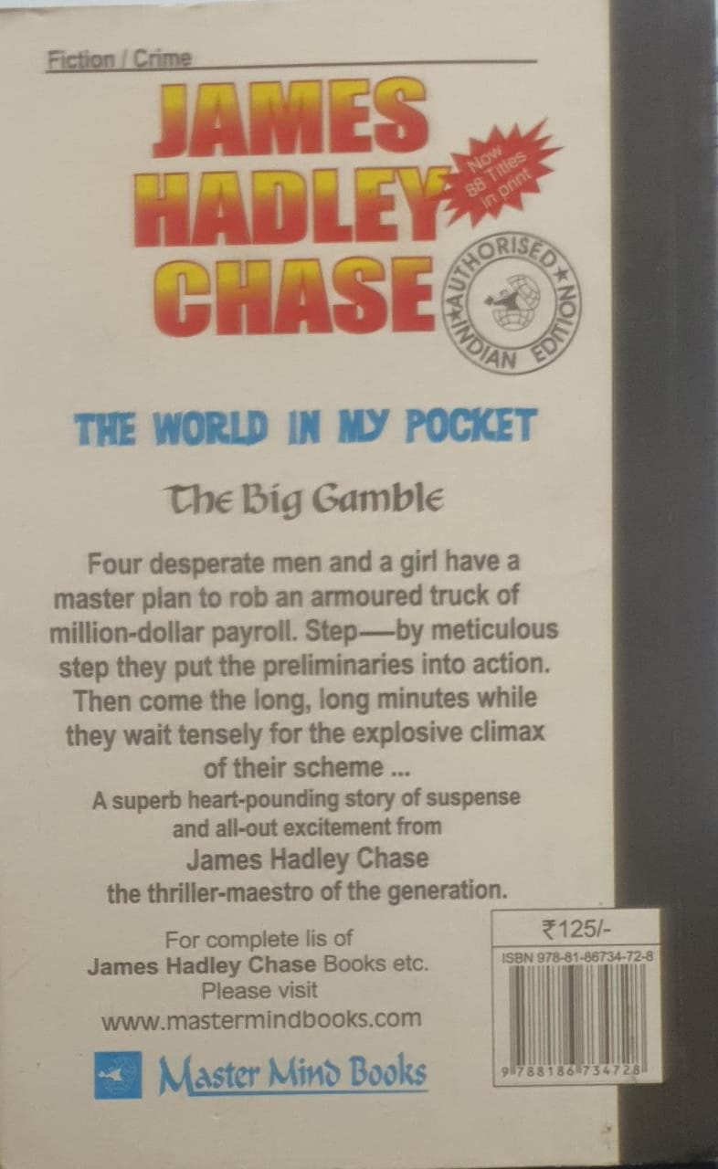The World In My Pocket by James Hadley Chase