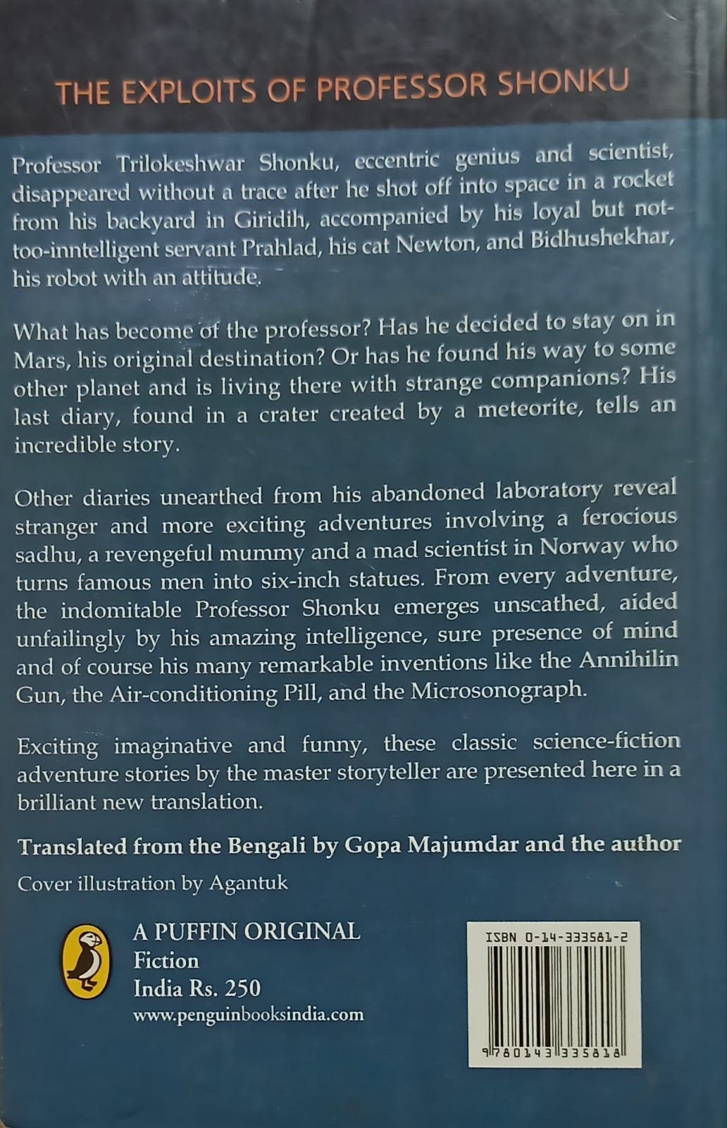 The Exploits of Professor Shonku