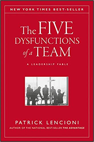 The Five Dysfunctions of a Team [HARDCOVER] (RARE BOOKS)