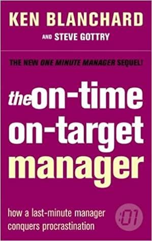 The on-time on target manager