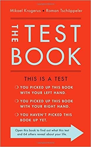 The Test Book Hardcover