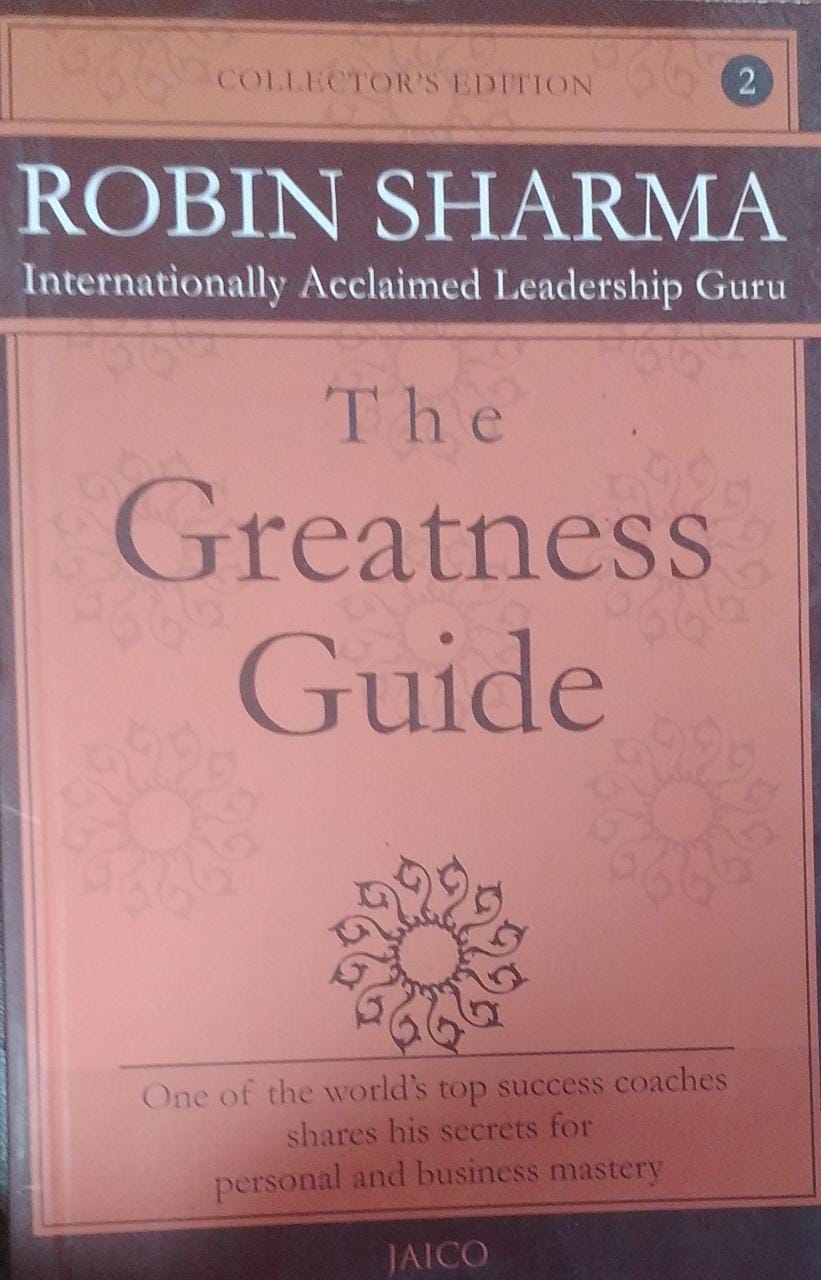 The greatness guide by Robin Sharma