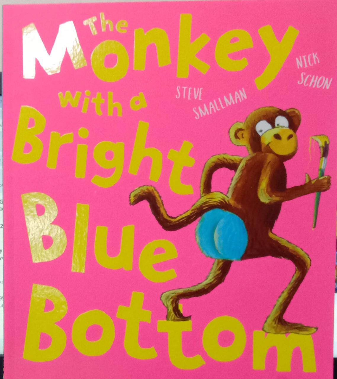 The Monkey with a Bright Blue Bottom
