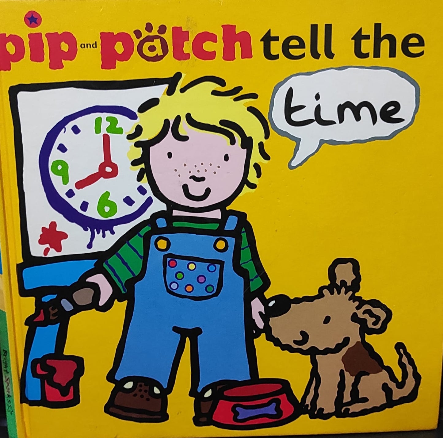 PIP AND PATCH TELL THE TIME (Lift The Flap )