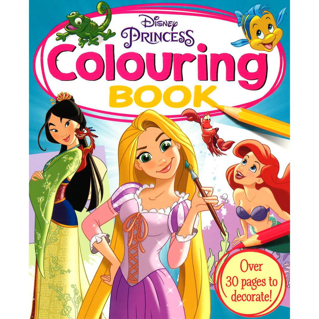 Disney princess: colouring book
