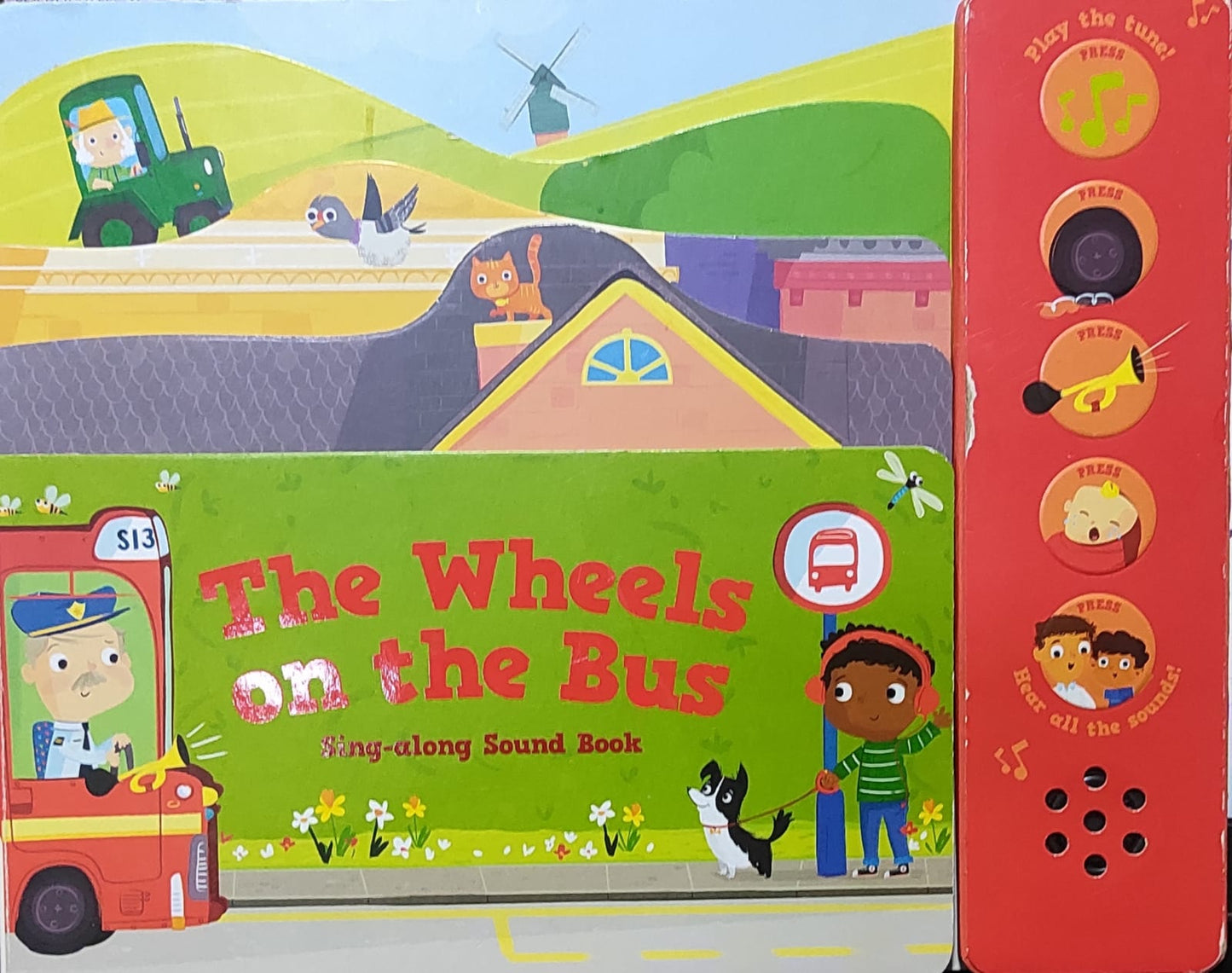 THE WHEELS ON THE BUS Sing-along sound book (BOARD BOOK)