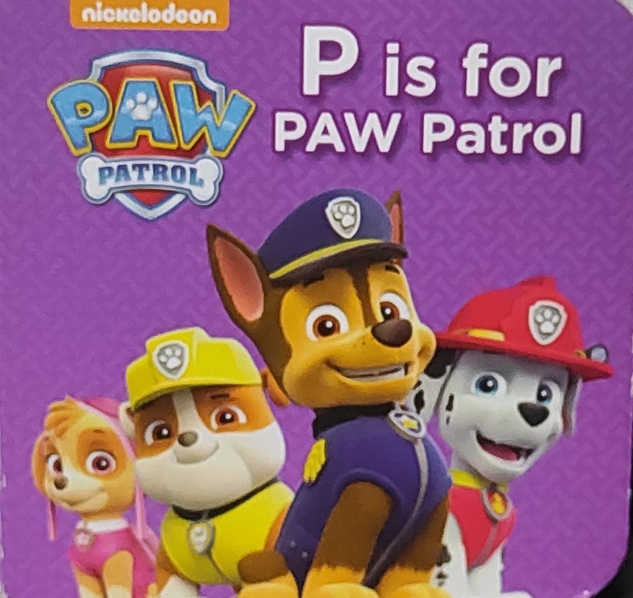 Nickelodeon P is for Paw Patrol (PALM SIZE BOARD BOOK)
