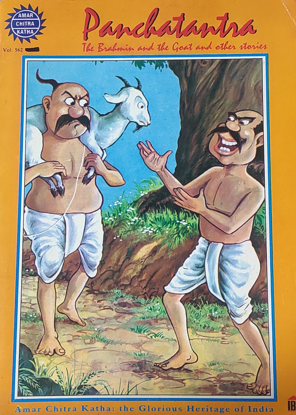 The brahmin and the goat (PANCHATANTRA) (AMAR CHITRA KATHA)