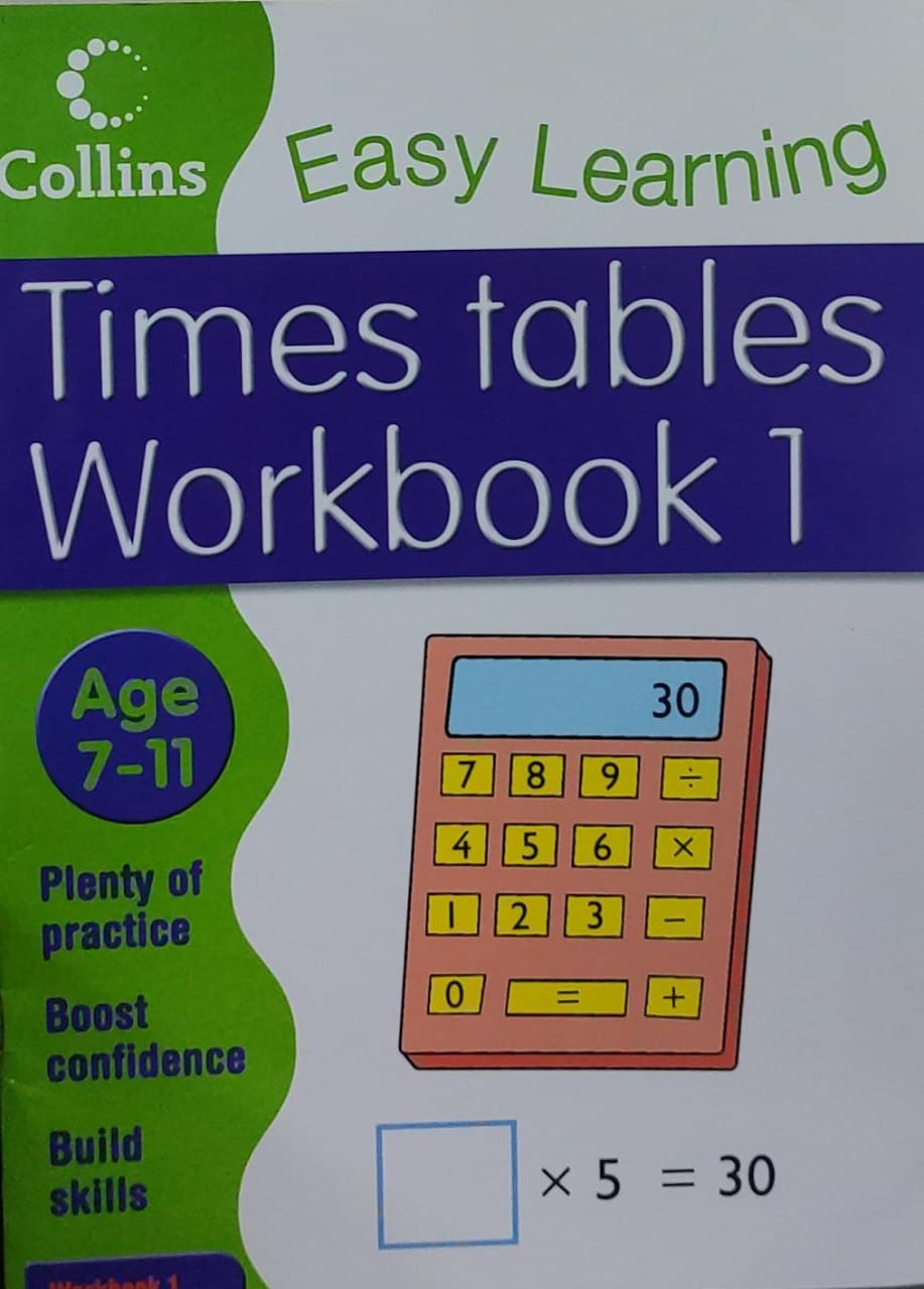 Times Tables Workbook 1: (Collins Easy Learning Age 7-11)