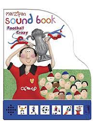 Shaped Sound Book-Marzipan Football Crazy BOARD BOOK