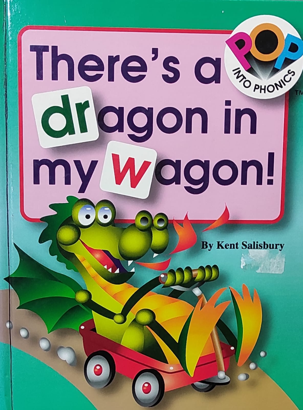 There's a Dragon in My Wagon! (Pop into Phonics) (POP-UP) (HARDCOVER)